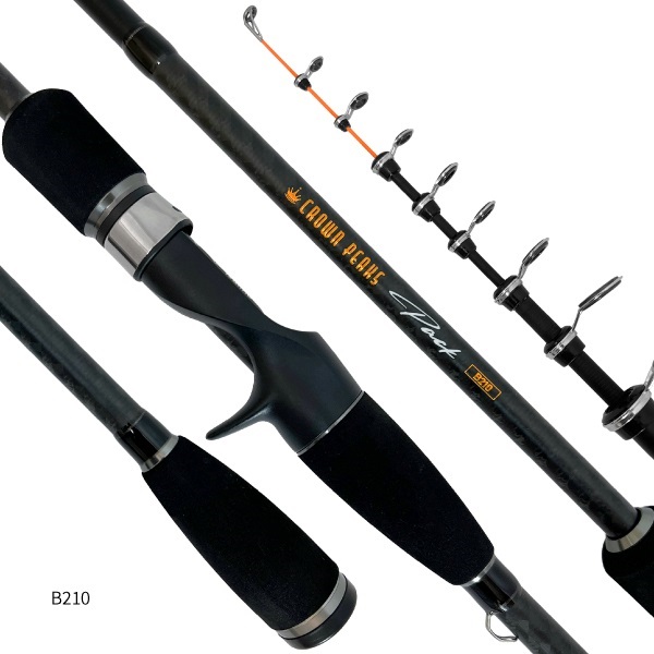 CROWNPEACKS  PACK  SET【振出仕様のコンパクトロッド＆リールセット】